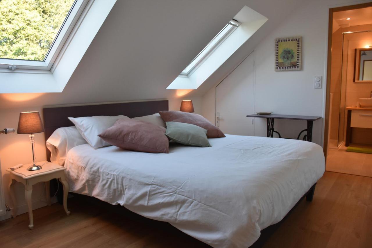 Bed and Breakfast Domaine Des Fougeres Guimaec Exterior foto