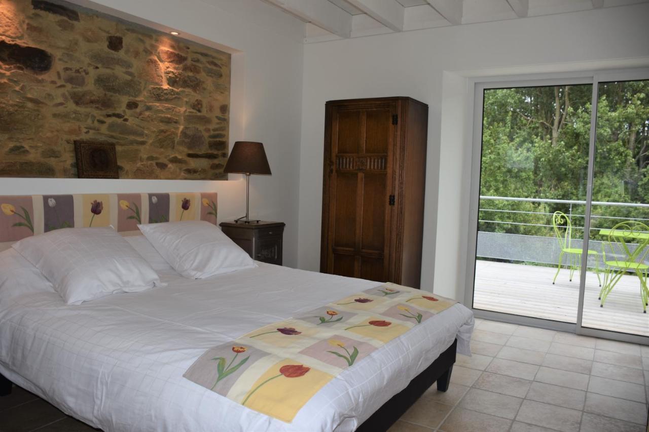 Bed and Breakfast Domaine Des Fougeres Guimaec Exterior foto