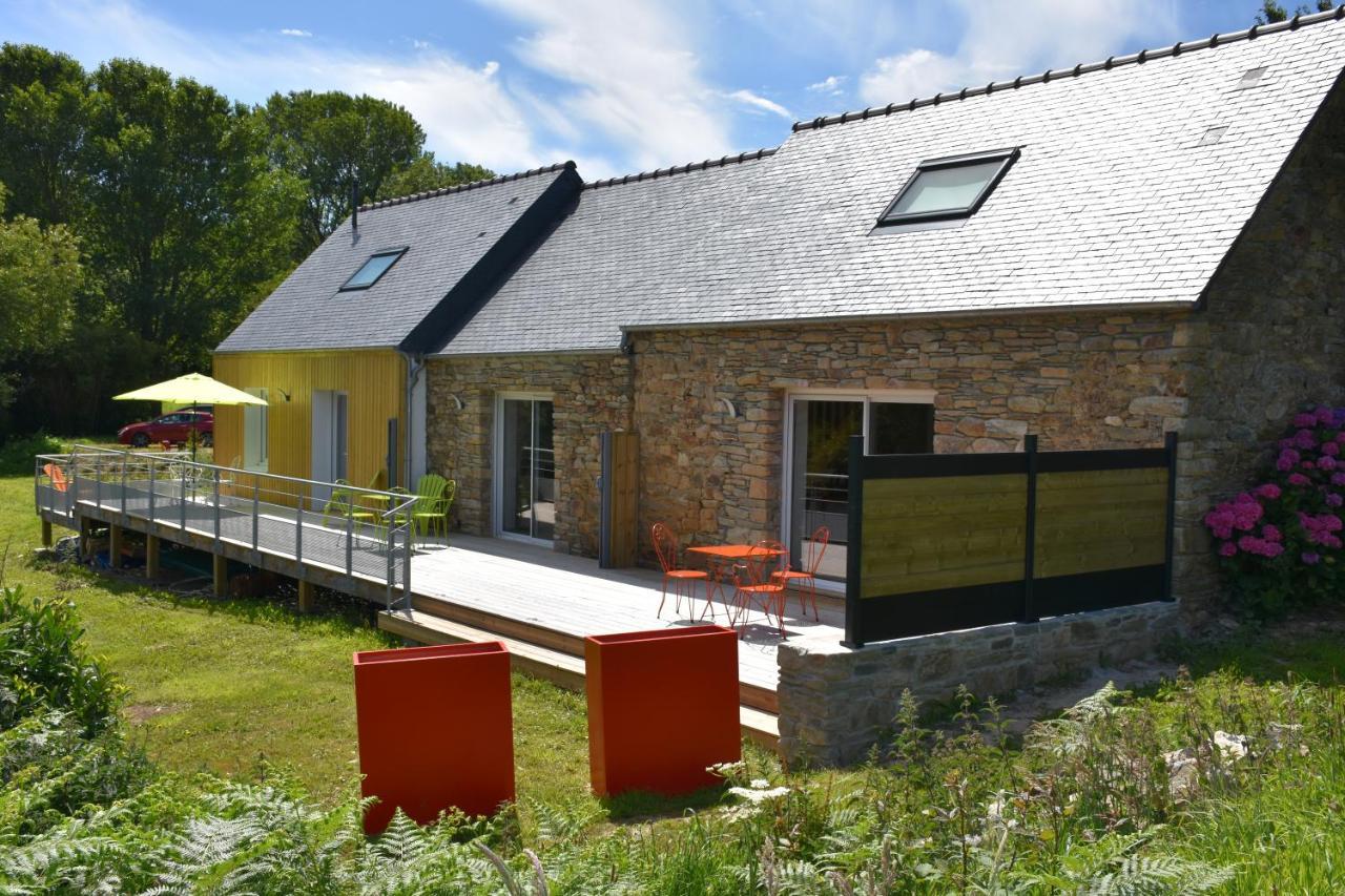 Bed and Breakfast Domaine Des Fougeres Guimaec Exterior foto