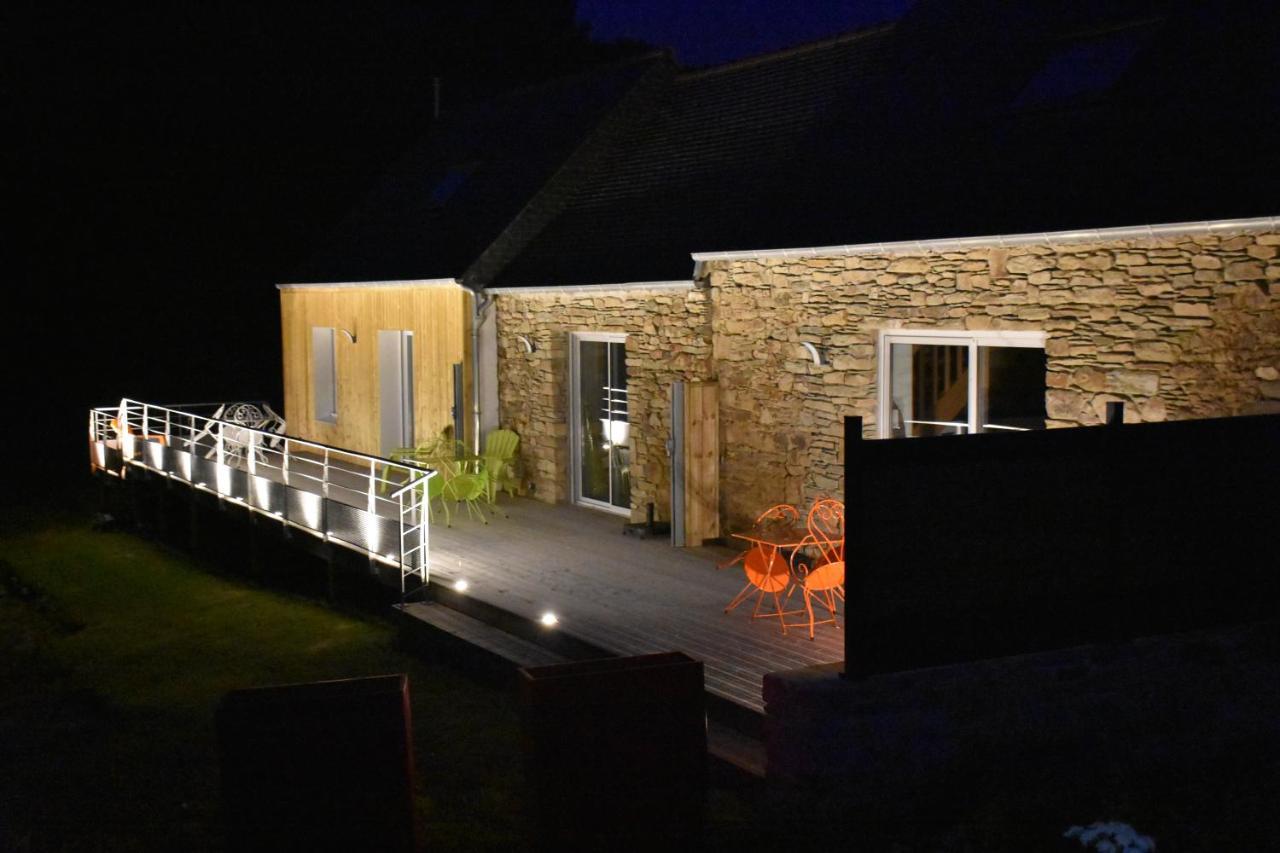 Bed and Breakfast Domaine Des Fougeres Guimaec Exterior foto