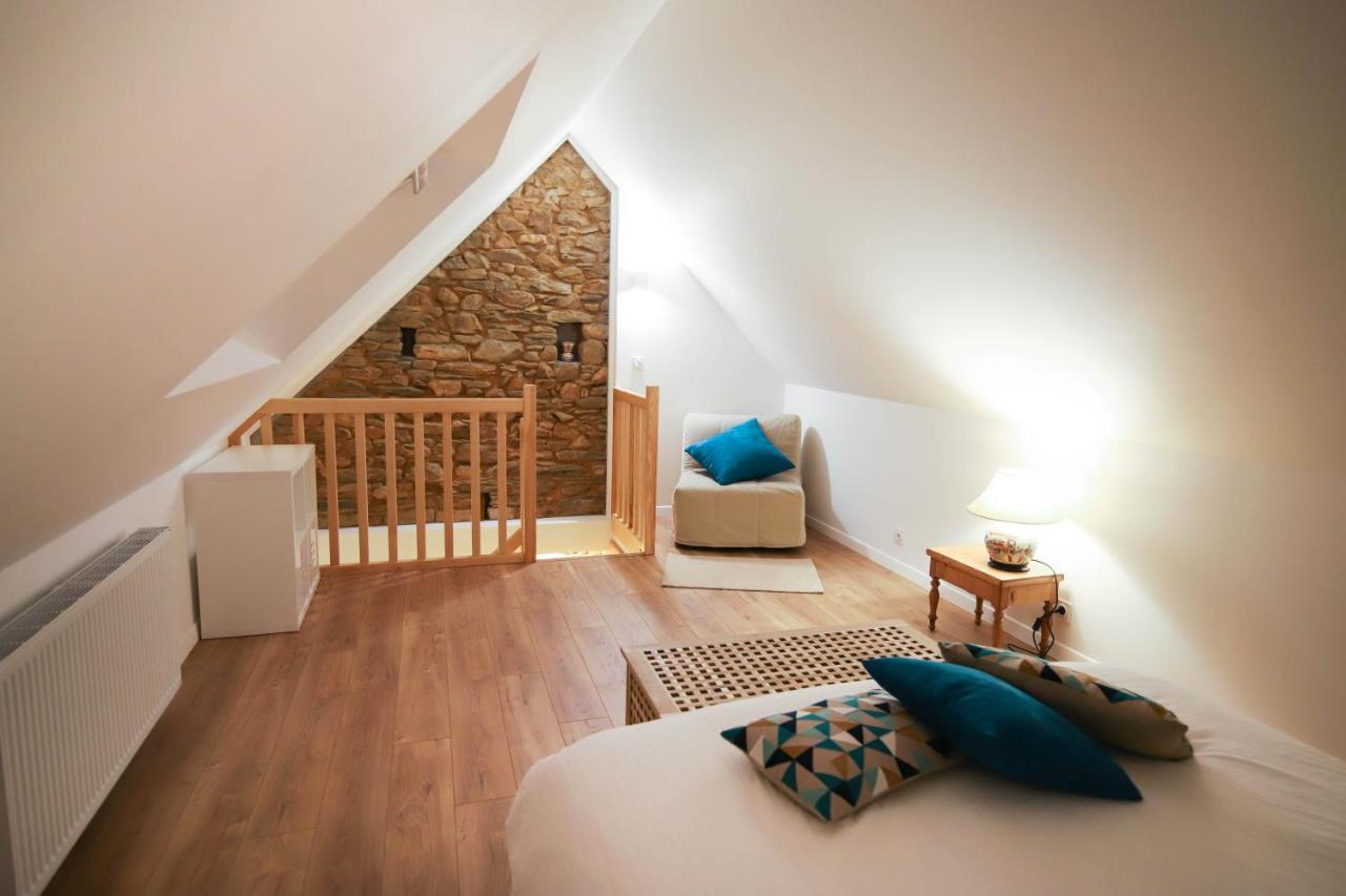 Bed and Breakfast Domaine Des Fougeres Guimaec Exterior foto