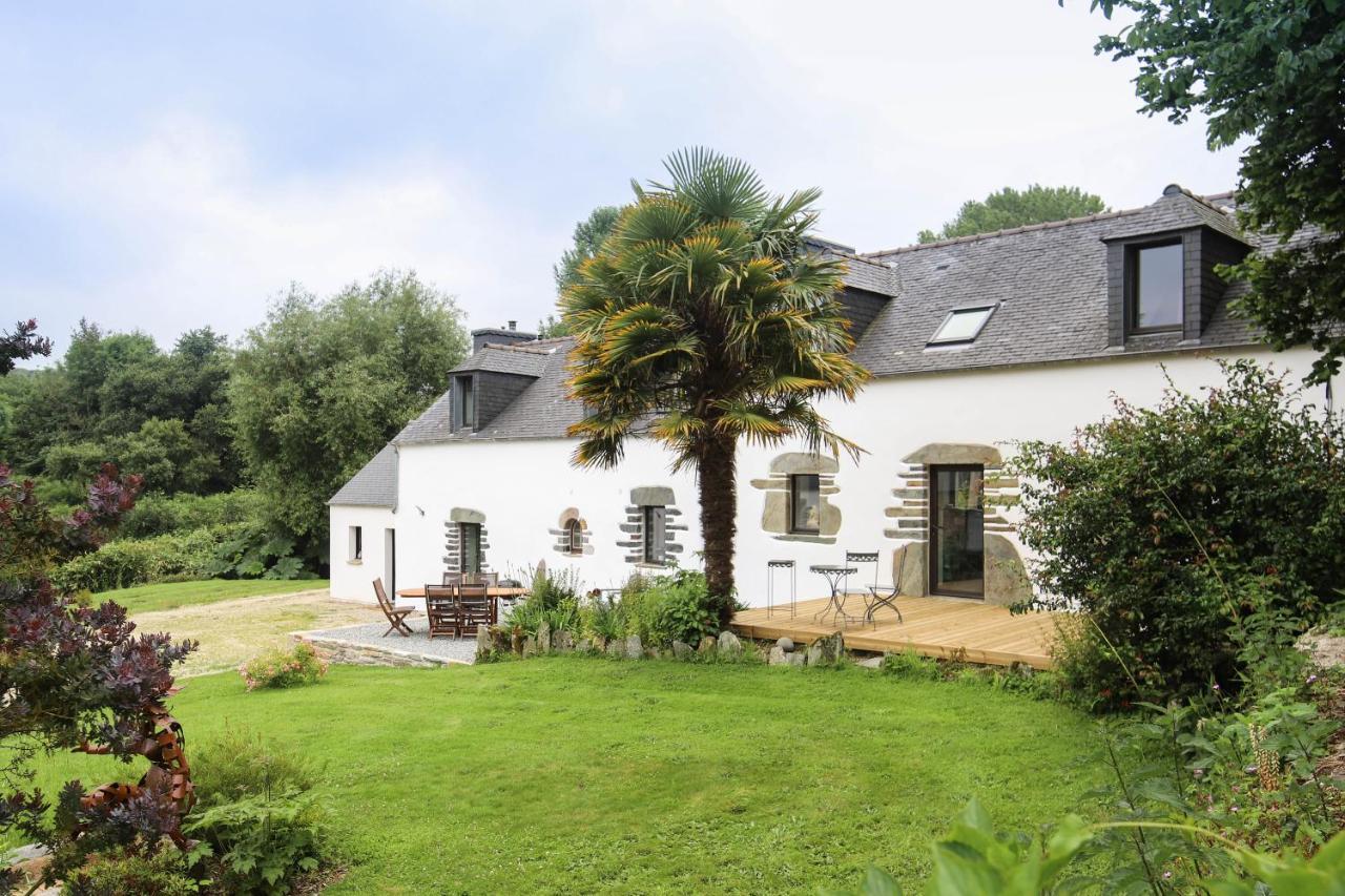 Bed and Breakfast Domaine Des Fougeres Guimaec Exterior foto